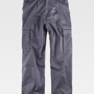 Pantalone da lavoro multitasche in cotone