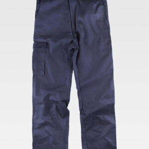 Pantalone da lavoro multitasche in cotone