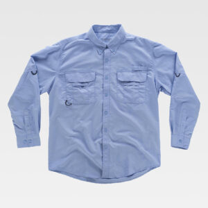 Camicia uomo manica lunga nylon fresh