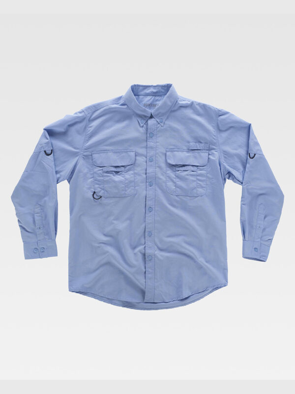 Camicia uomo manica lunga nylon fresh