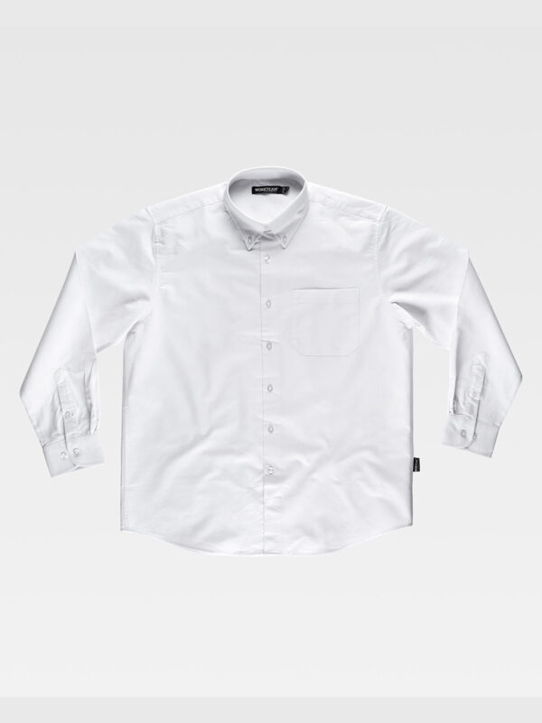 Camicia uomo manica lunga oxford - immagine 2