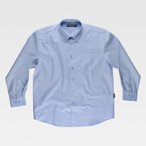 Camicia uomo manica lunga oxford