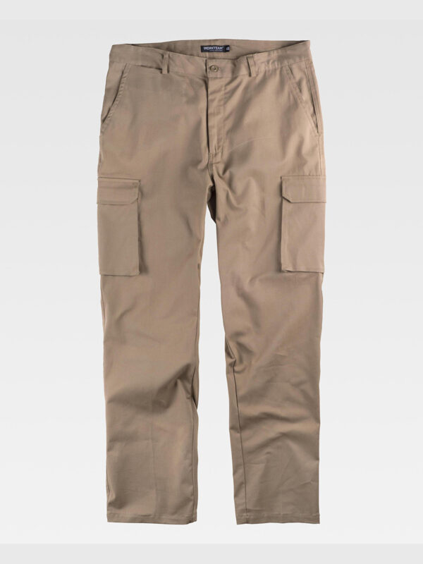 Pantalone da lavoro multitasche elasticizzato - immagine 3