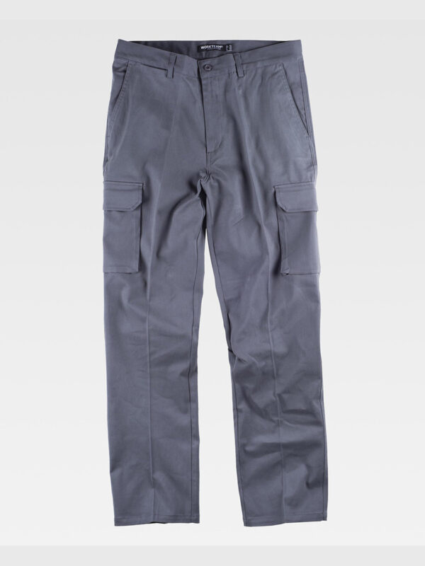 Pantalone da lavoro multitasche elasticizzato - immagine 4