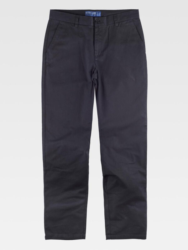Pantalone donna da lavoro in cotone - immagine 3