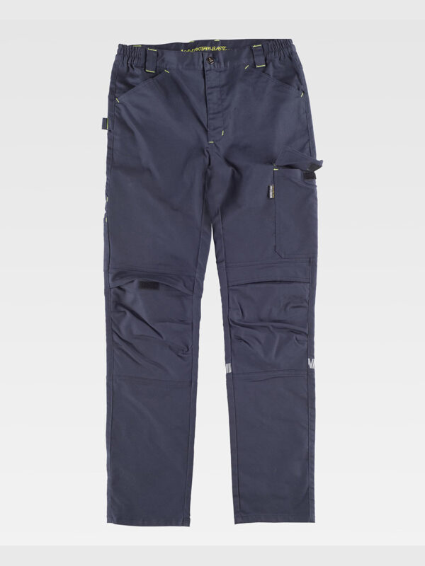 Pantalone da lavoro elasticizzato - immagine 2