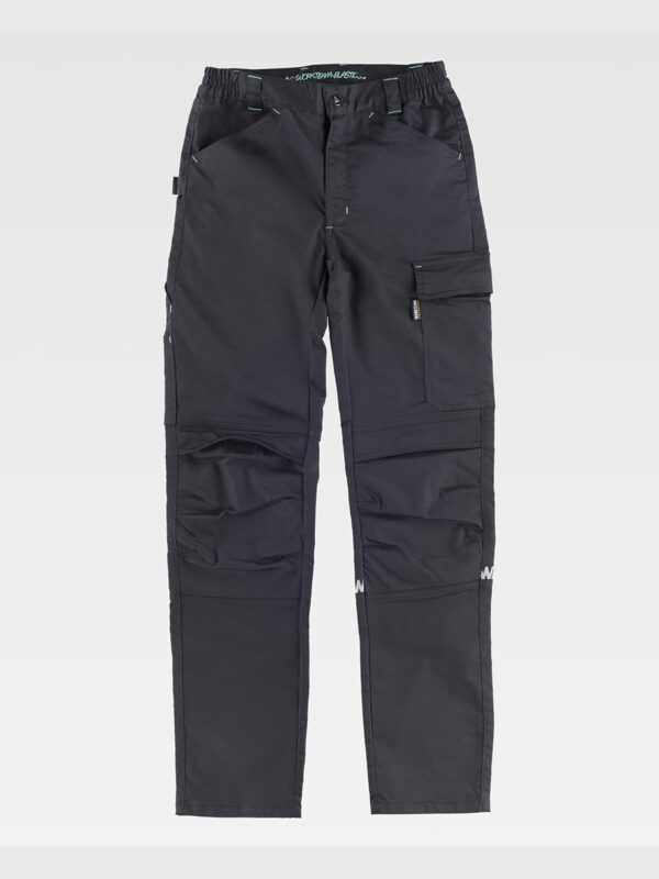 Pantalone da lavoro elasticizzato - immagine 3