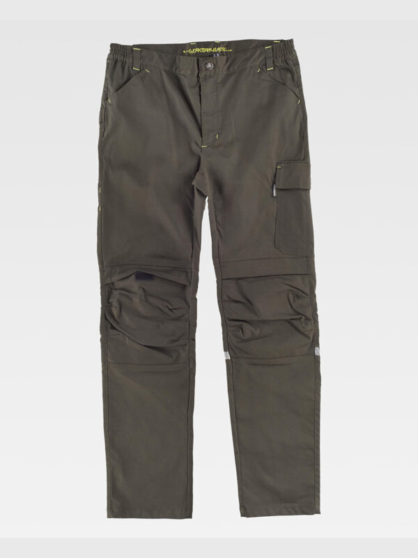 Pantalone da lavoro elasticizzato - immagine 5
