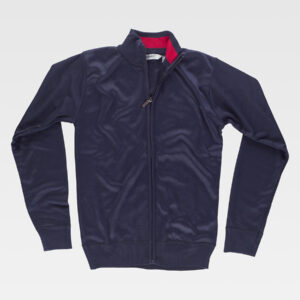 Pullover unisex zip intera