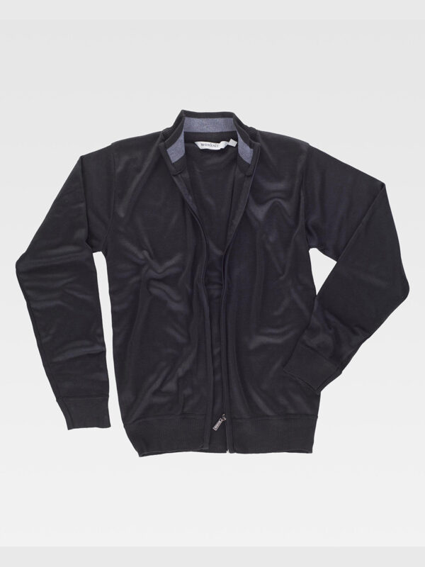 Pullover unisex zip intera - immagine 3
