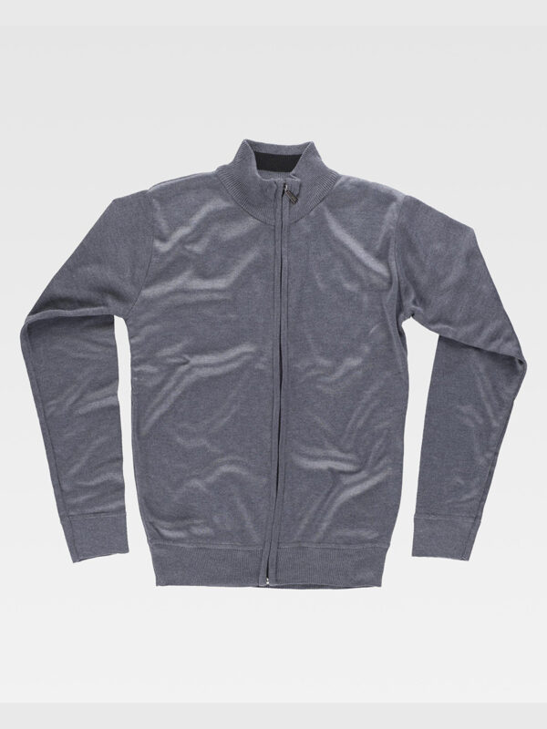 Pullover unisex zip intera - immagine 4