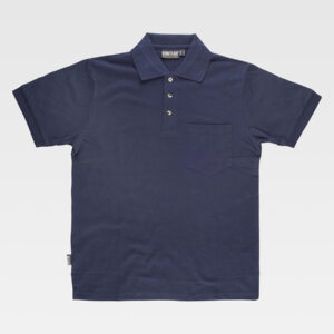 Polo manica corta con taschino