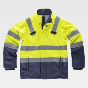 Softshell multiprotezione alta visibilita classe 2
