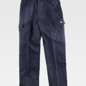 Pantalone da lavoro multitasche tessuto antistatico ignifugo