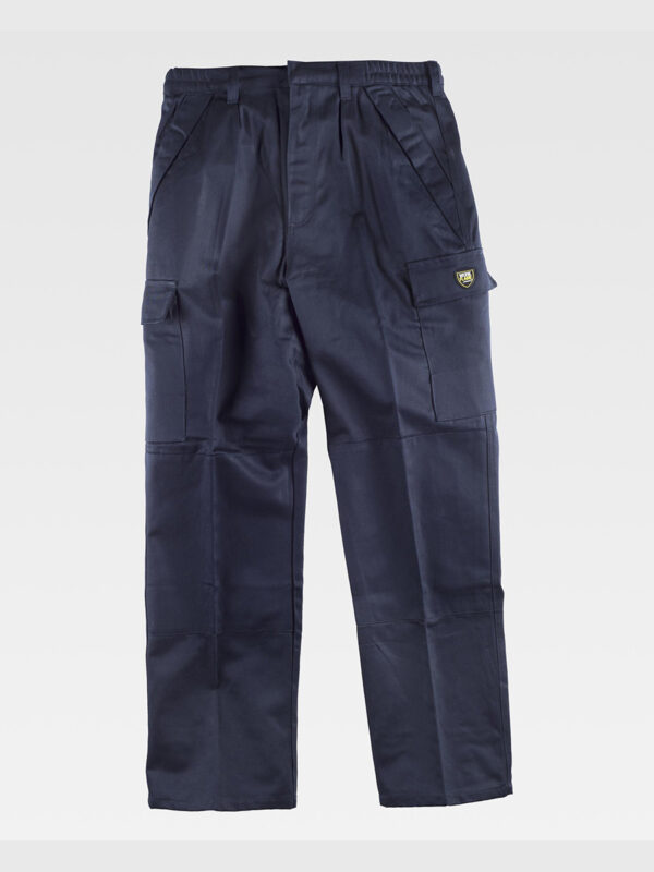 Pantalone da lavoro multitasche tessuto antistatico ignifugo
