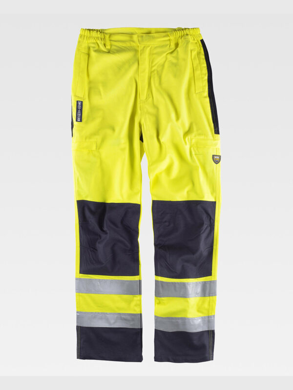 Pantalone multiprotezione alta visibilita classe 1