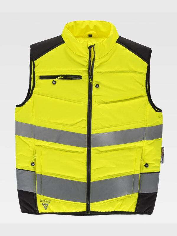Gilet imbottito alta visibilita classe 1 - immagine 2