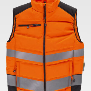 Gilet imbottito alta visibilita classe 1