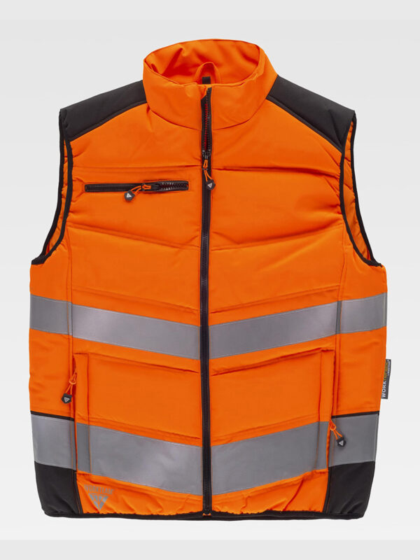 Gilet imbottito alta visibilita classe 1