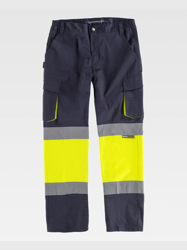 Pantalone elasticizzato alta visibilita classe 1 - immagine 2