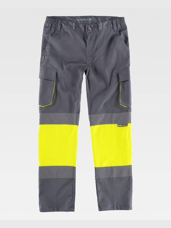 Pantalone elasticizzato alta visibilita classe 1