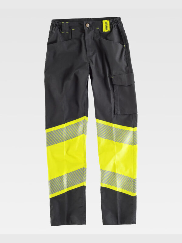Pantalone tessuto elasticizzato alta visibilita classe 1 - immagine 3