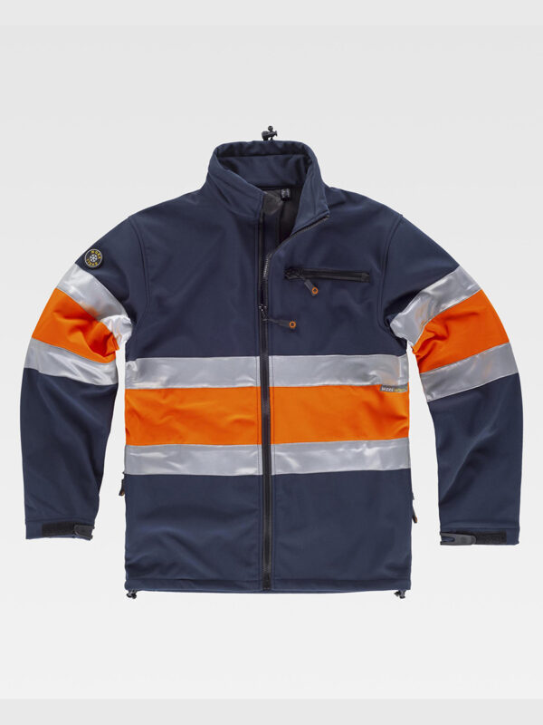 Softshell alta visibilita classe 1
