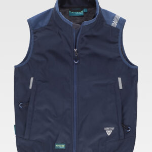 Gilet Workshell bicolore