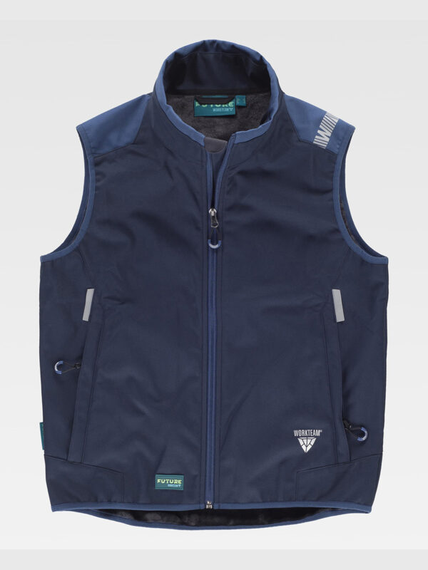 Gilet Workshell bicolore