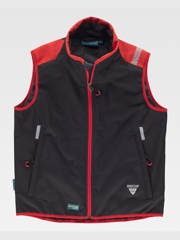 Gilet Workshell bicolore - immagine 3