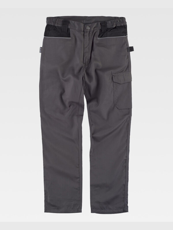 Pantalone da lavoro triple cuciture rinforzi nei glutei - immagine 4