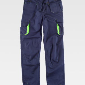 Pantalone da lavoro multitasche rinforzi alle ginocchia