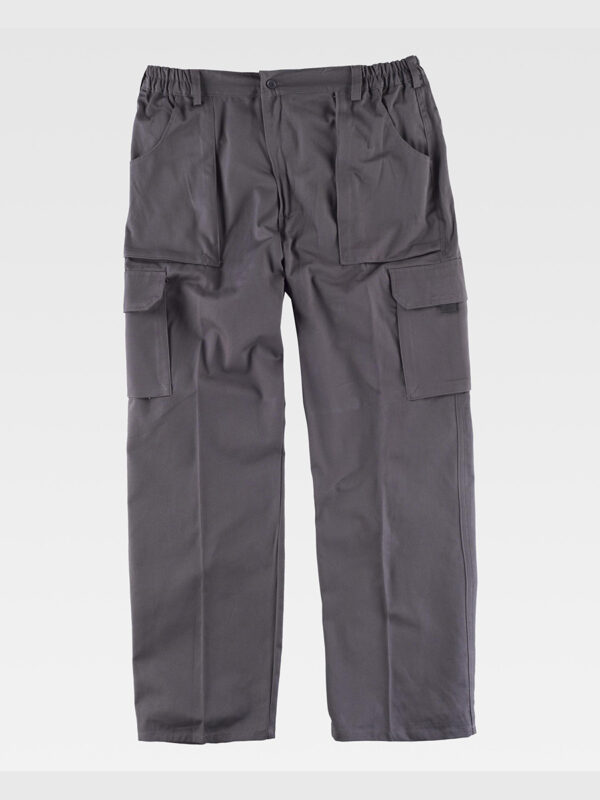 Pantalone da lavoro alta resistenza in cotone - immagine 3