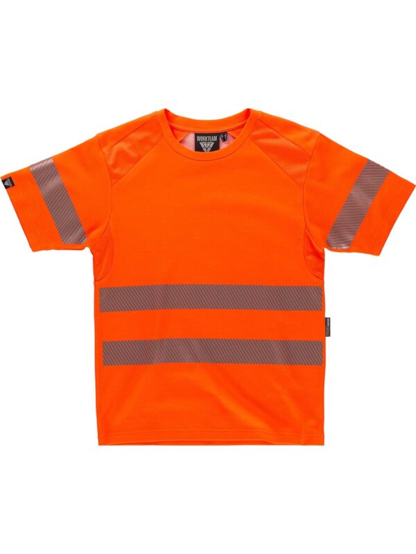 T-shirt manica corta alta visibilita - immagine 3