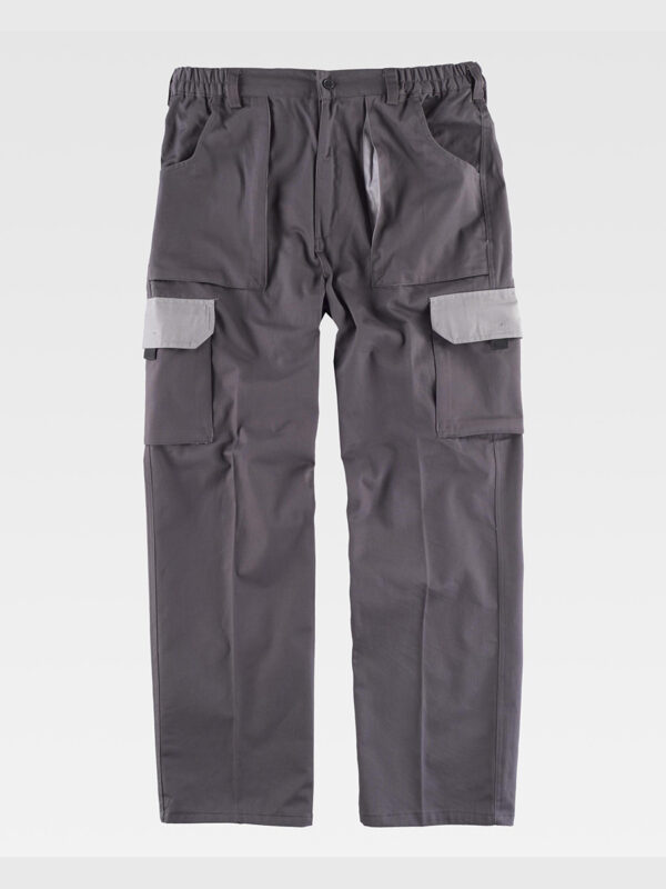 Pantalone da lavoro alta resistenza in cotone - immagine 3