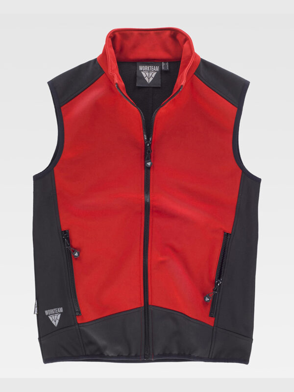 Gilet softshell  tessuto antivento - immagine 4