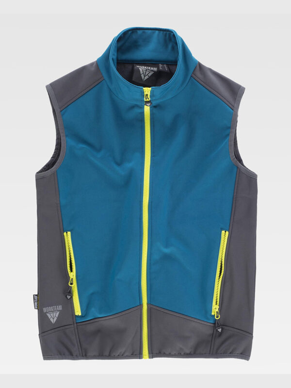 Gilet softshell  tessuto antivento - immagine 5