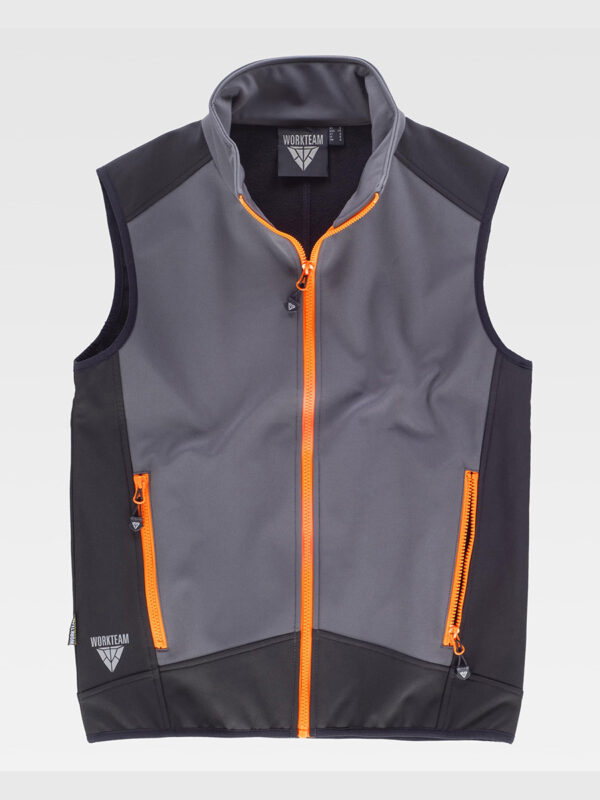 Gilet softshell  tessuto antivento - immagine 6