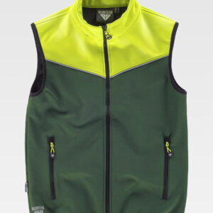 Gilet softshell riflettente