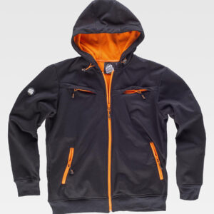 Softshell con cappuccio unisex