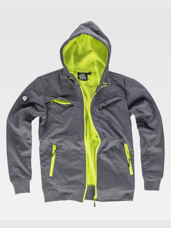 Softshell con cappuccio unisex - immagine 3