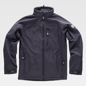 Giacca Workshell bicolore con rete interna