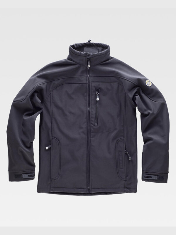 Giacca Workshell bicolore con rete interna