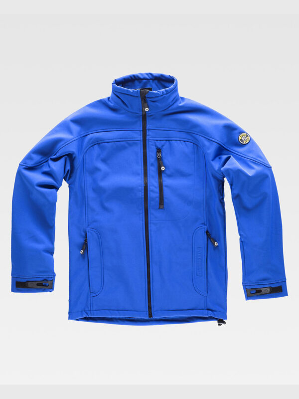 Giacca Workshell bicolore con rete interna - immagine 4