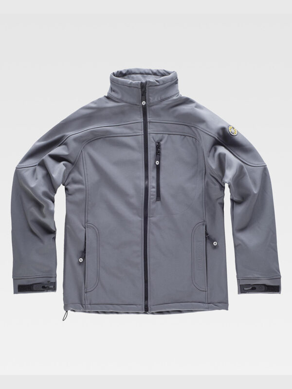 Giacca Workshell bicolore con rete interna - immagine 5