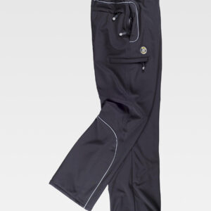 Pantalone Workshell con elastico in vita e passanti