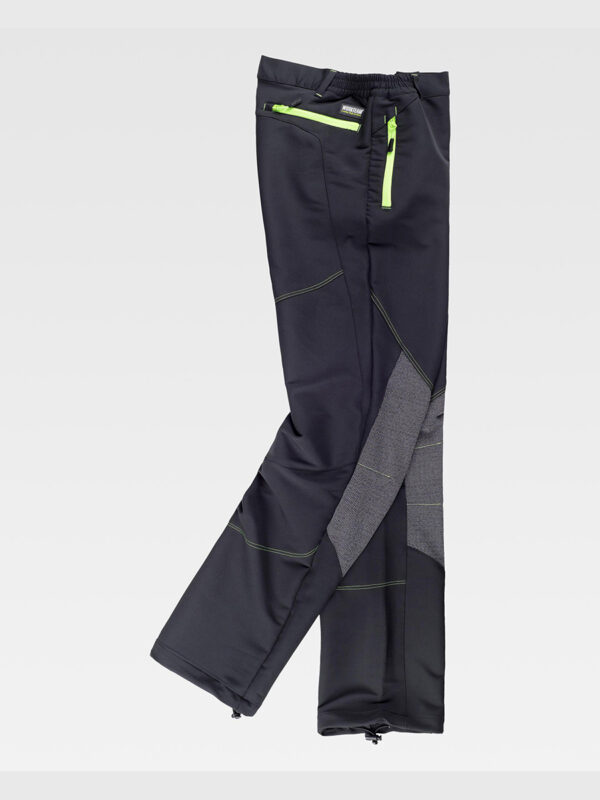 Pantalone da montagna elasticizzato tessuto ripstop