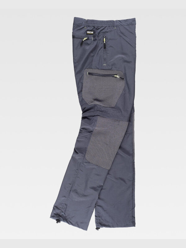 Pantalone da montagna nylon fresh gambe staccabili - immagine 4
