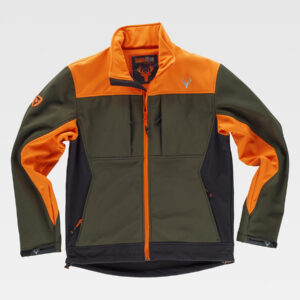 Softshell - caccia combinata tricolore