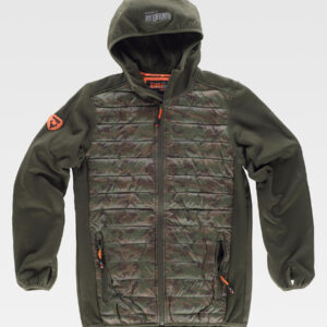 Softshell imbottito camouflage - caccia